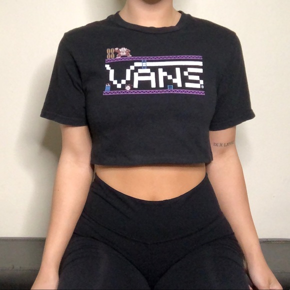 crop top vans crop top vans